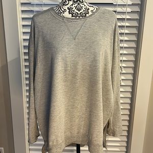 Z Supply Women’s High-low Grey Shirt Size M